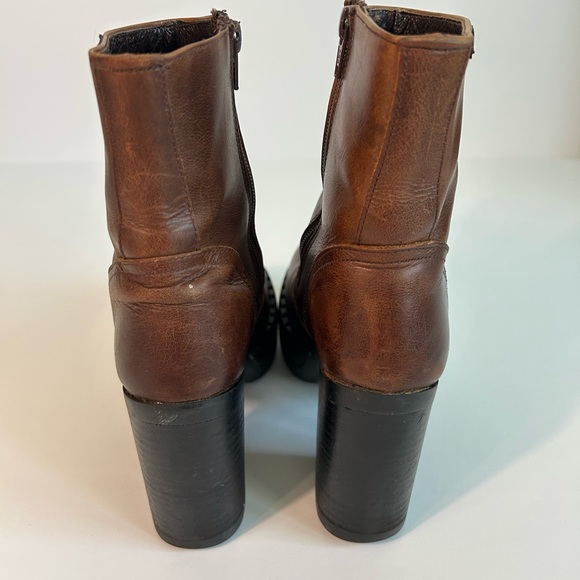VINTAGE RARE 90s Destroy Platform Boots - Picture 5 of 8